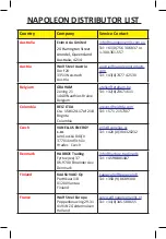 Preview for 57 page of Napoleon 70025 Instructions For Use Manual