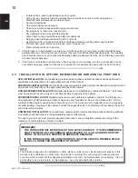 Preview for 10 page of Napoleon 9500-B Series Operating Instructions Manual