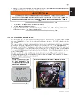 Preview for 41 page of Napoleon 9500-B Series Operating Instructions Manual