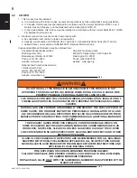 Preview for 6 page of Napoleon 9500 series Installation And Operating Instructions Manual