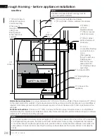 Preview for 26 page of Napoleon Acies l38 Series Installation Manual