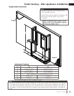 Preview for 43 page of Napoleon Acies l38 Series Installation Manual