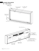 Preview for 8 page of Napoleon ALLURAVISION Series Installation And Operation Manual