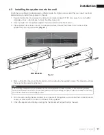 Preview for 11 page of Napoleon ALLURAVISION Series Installation And Operation Manual