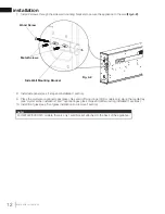 Preview for 12 page of Napoleon ALLURAVISION Series Installation And Operation Manual