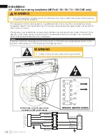 Preview for 18 page of Napoleon ALLURAVISION Series Installation And Operation Manual