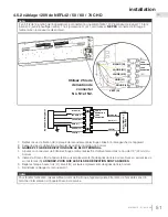 Preview for 51 page of Napoleon ALLURAVISION Series Installation And Operation Manual