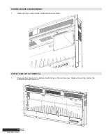 Предварительный просмотр 22 страницы Napoleon Allure NEFL100FH Service Manual