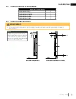 Preview for 9 page of Napoleon Allure NEFVC32H-EU Installation And Operation Manual