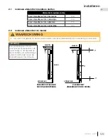 Preview for 99 page of Napoleon Allure NEFVC32H-EU Installation And Operation Manual