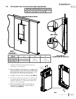 Preview for 103 page of Napoleon Allure NEFVC32H-EU Installation And Operation Manual