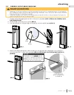 Preview for 105 page of Napoleon Allure NEFVC32H-EU Installation And Operation Manual