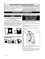 Preview for 6 page of Napoleon Arlington GVFS20N Installation And Operation Instructions Manual