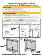 Napoleon Ascent DBPX70 Installation Instructions preview