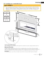 Предварительный просмотр 47 страницы Napoleon Ascent Linear BL56 Installation Manual