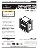 Preview for 1 page of Napoleon Ascent Multi-View Series Installation And Operation Manual