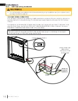 Предварительный просмотр 14 страницы Napoleon ASCENT SERIES Installation And Operation Manual