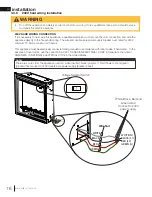 Предварительный просмотр 16 страницы Napoleon ASCENT SERIES Installation And Operation Manual