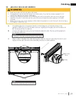 Предварительный просмотр 21 страницы Napoleon ASCENT SERIES Installation And Operation Manual