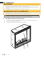 Предварительный просмотр 22 страницы Napoleon ASCENT SERIES Installation And Operation Manual