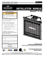 Napoleon Ascent X 36 Installation Manual preview