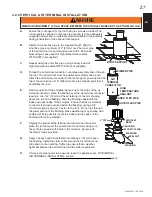 Предварительный просмотр 27 страницы Napoleon B30NTR Installation And Operating Instructions Manual