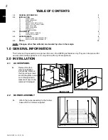 Preview for 2 page of Napoleon B35NTL Installation And Operating Instructions Manual