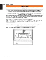 Предварительный просмотр 4 страницы Napoleon B35PG Installation And Operating Instructions Manual