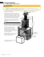 Предварительный просмотр 40 страницы Napoleon B36PTREA-1 Installation And Operation Manual