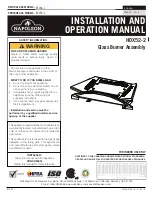 Preview for 1 page of Napoleon B52NG-1 Installation And Operation Manual