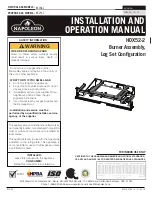 Preview for 1 page of Napoleon B52NL-1 Installation And Operation Manual