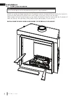 Предварительный просмотр 4 страницы Napoleon B52NTL Installation And Operation Manual