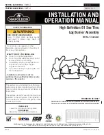 Napoleon B81NL-1 Installation And Operation Manual preview