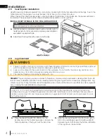 Preview for 4 page of Napoleon B81NL-1 Installation And Operation Manual