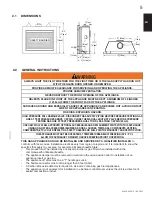 Preview for 5 page of Napoleon BGD36CFNTRE Installation And Operating Instructions Manual