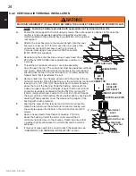 Preview for 24 page of Napoleon BGD36CFNTRE Installation And Operating Instructions Manual