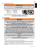 Preview for 29 page of Napoleon BGD36CFNTRE Installation And Operating Instructions Manual