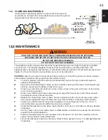 Preview for 45 page of Napoleon BGD36CFNTRE Installation And Operating Instructions Manual