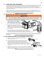 Preview for 21 page of Napoleon BGD42N Installation And Operating Instructions Manual