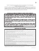 Preview for 3 page of Napoleon BGD42NT Manual