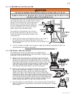 Preview for 17 page of Napoleon BGD90NT-E Installation And Operating Instructions Manual