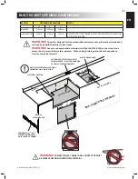 Предварительный просмотр 15 страницы Napoleon BILEX 485 Manual