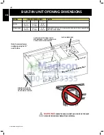 Preview for 16 page of Napoleon BIP500RB Instruction Manual