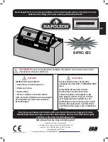 Preview for 35 page of Napoleon BIPRO 825 Instructions Manual