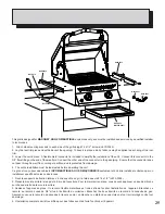 Предварительный просмотр 25 страницы Napoleon BISB245 Assembly And Operating Instructions Manual