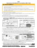 Preview for 2 page of Napoleon BKE Installation Instructions