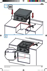 Preview for 21 page of Napoleon BUILT-IN 700 Series Assembly Manual