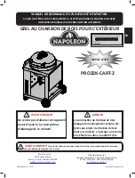 Предварительный просмотр 13 страницы Napoleon CARBON PRO CART Assembly, Use And Care Manual