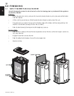 Предварительный просмотр 32 страницы Napoleon Castlemore GDS26N Installation And Operating Instructions Manual