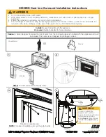 Napoleon CISI3BK Installation Instructions preview